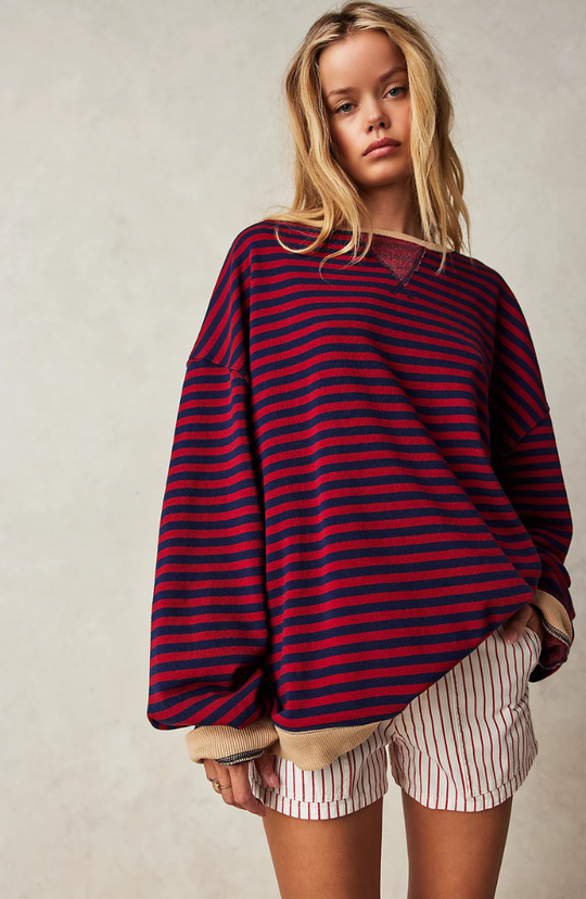 Mana™ | Maglia oversize a righe