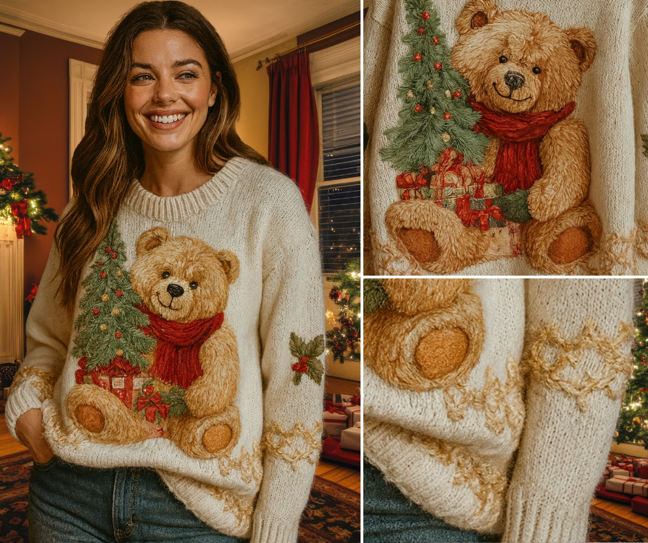 Elena – Maglione natalizio festivo