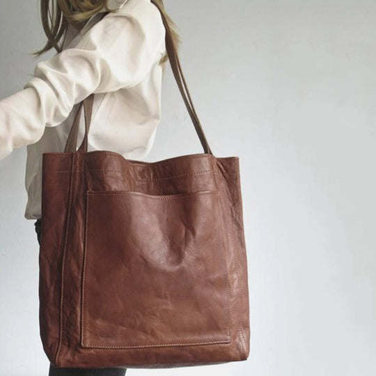 Marta™ | Elegante Shopper In Pelle