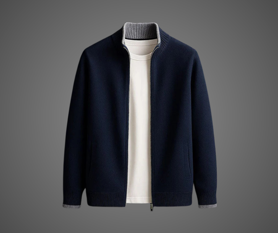 Marzini – Gilet in Maglia con Zip