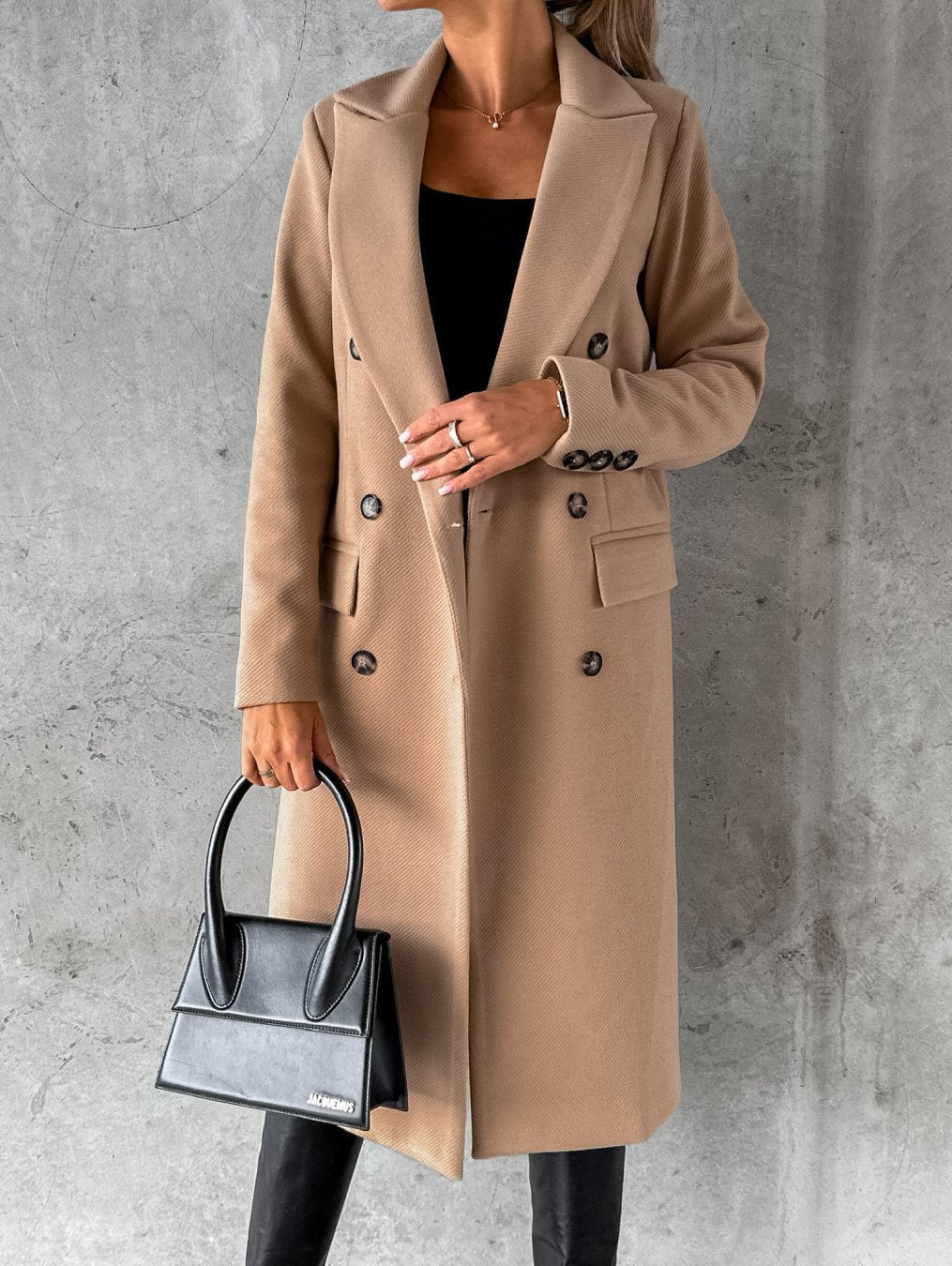 Leonora™ | Elegante Cappotto Lungo In Lana