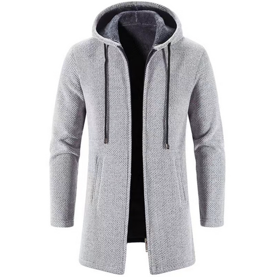 Mese™ | Cappotto da Uomo In Lana con Cappuccio