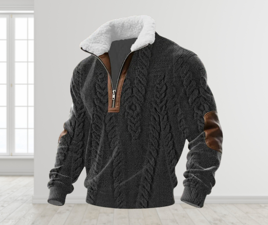 Fresco - Maglione con Zip