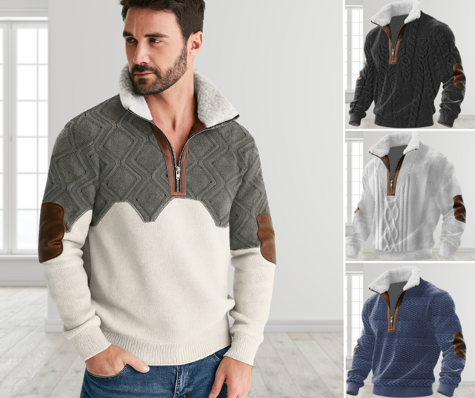 Fresco - Maglione con Zip