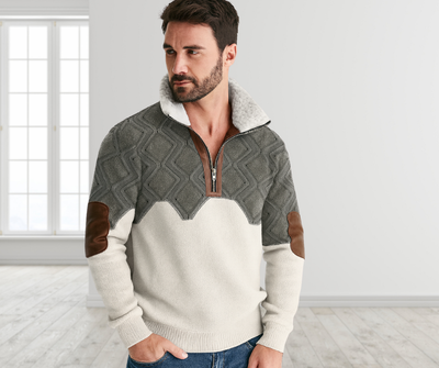 Fresco - Maglione con Zip