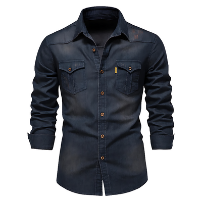 Carven - Camicia di Jeans Casual e Stile
