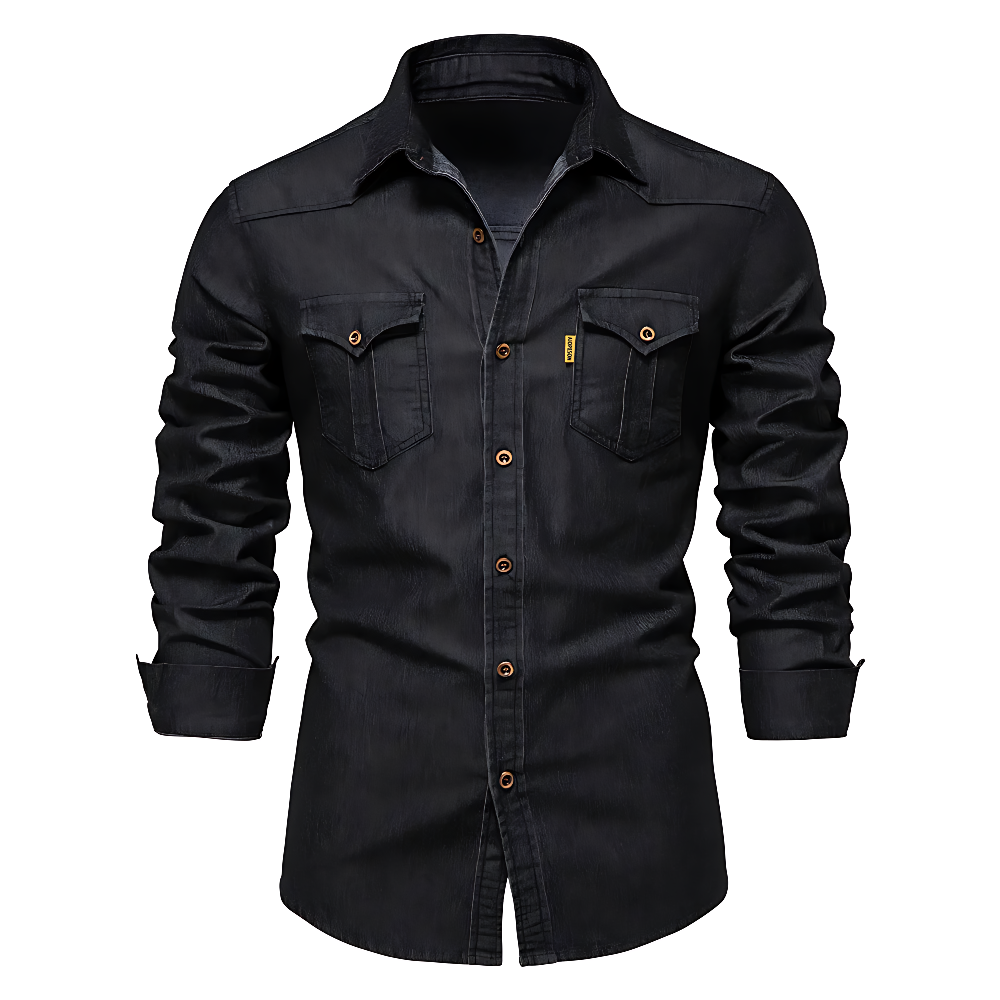 Carven - Camicia di Jeans Casual e Stile