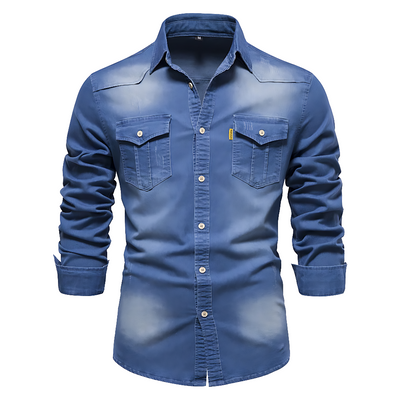 Carven - Camicia di Jeans Casual e Stile